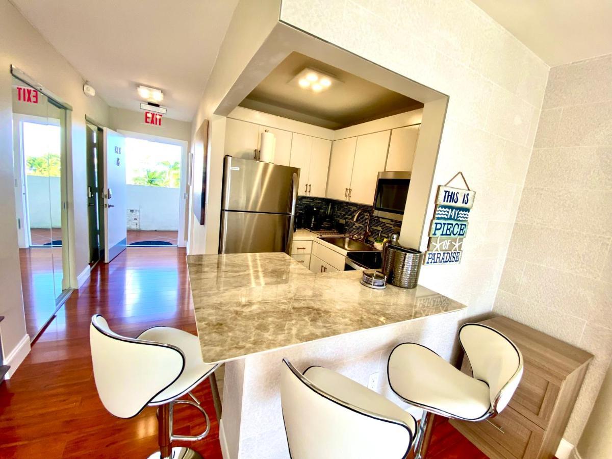 Modern Waterfront Apartment With Miami Skyline View, Free Parking 5 Mins Drive To Miami Beach Eksteriør bilde
